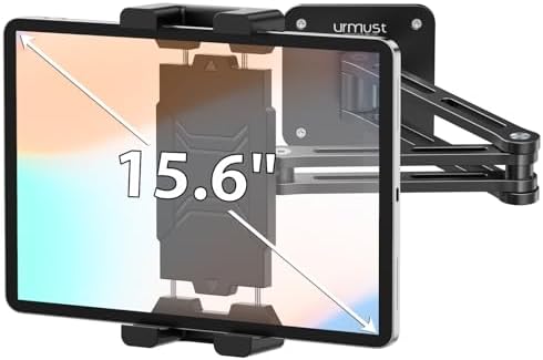 Urmust Tablet Wall Mount Holder for iPad, 4.7-15.6"