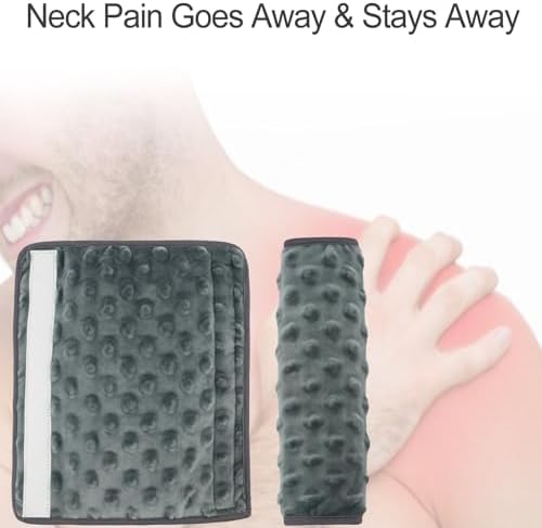 Cushioned Arm Sling Padding for Neck Slim Sling Pad Neck Strap Cushion Comfort Shoulder Support Rotator Cuff Surgery Arm Immobilizer Brace Carry Padded Cover Pillow Wrist Hand Injury, 1Pc Dark Gray