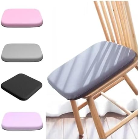 Seat Cushion Soft Office Bounce Chair Pads Rebound Breathable Comfortable Pad for Long Sitting(Dark Grey,35x35x3cm)