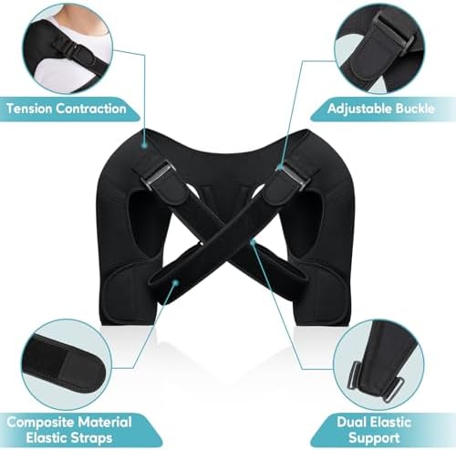 Double Shoulder Brace for Women & Men (S)