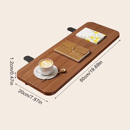 Clamp-On Foldable Table Extender - Ergonomic Desktop Extension Shelf, Heavy-Duty Wrist Rest and Arm Support Cushion, Space-Saving Folding Table Board for Women, Men