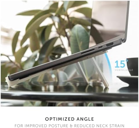Native Union Fold Laptop Stand – Ultra-Slim Foldable & Portable Laptop Stand – Ergonomic & Optimized Viewing Angle – for 13 to 16 Inch MacBooks & Laptops, 10 to 16 Inch iPads & Tablets (Sandstone)