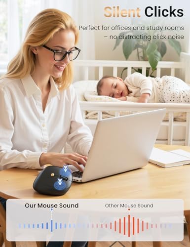 Ergonomic Vertical Wireless Mouse, 57°, Small/Medium Hands, Black