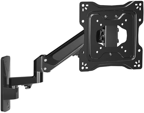 VIVO Black Single TV Wall Mount for 23 to 43 inch Screens, MOUNT-G200B