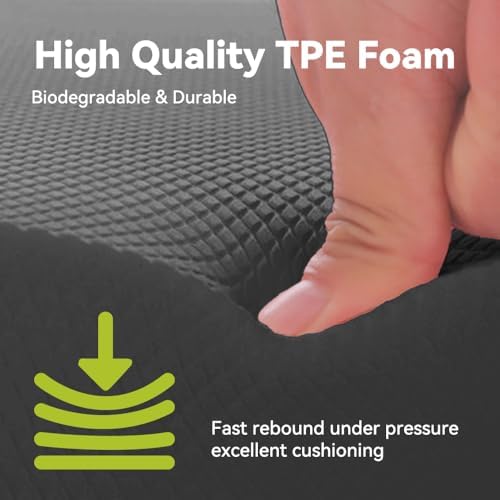 Large Thick Balance Pad Non-Slip Stability Trainer Yoga & Pilates