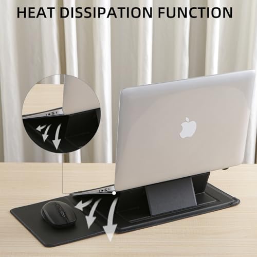 13 Inch Laptop Sleeve with Stand Slim Case for MacBook Neo/Dell XPS
