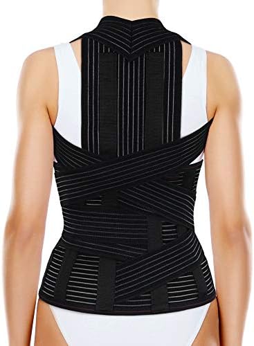 ORTONYX TLSO Full Back Support Brace with Removable Dorso-Lumbar Pad