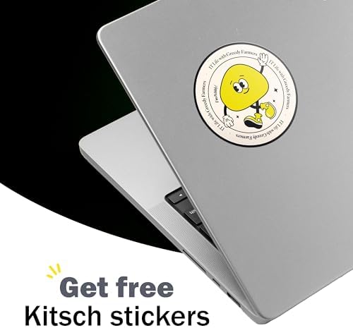 GREEDY FARMERS Mouse pad, Non-Slip Washable Waterproof Computer Mouse pad (Lemon Butter Cream)