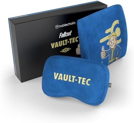 noblechairs Memory Foam Pillow Set - Fallout Vault Tec Edition