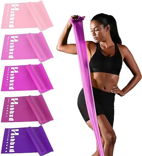 Resistance Bands Set for Physical Therapy, Rehab, Yoga and Pilates