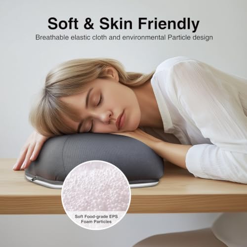 elitehood Adjustable iPad Pillow Stand for Lap, Soft Cushion Lap Beanbag