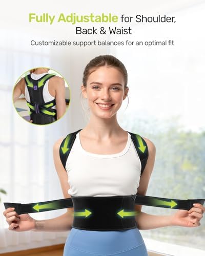 Rakiie Posture Corrector 4 Bars Adjustable