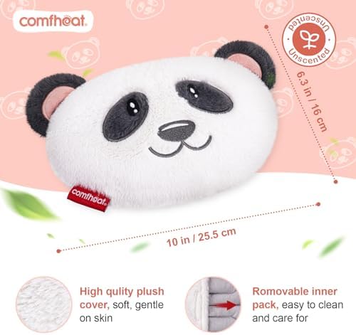 Panda Microwave Heating Pad for Period Cramps, Moist Heat Pack