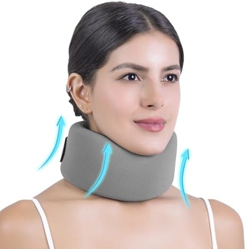 Neck Brace for Neck Pain & Support - Comfortable Cervical Collar