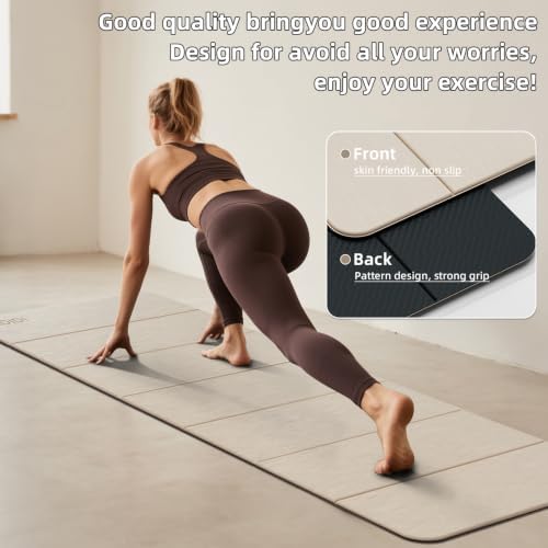 Foldable Yoga Mat Thick 0.32"(8mm)