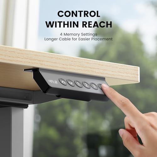 ErGear Dual Motor Standing Desk Legs for 44-90 inch Desktops, 264 lbs
