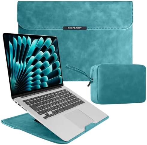 13-14 Inch Laptop Sleeve Case for MacBook Neo 13/Air 13.6/13 - Green