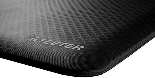 Teeter 3/4 Inch Anti-Fatigue Standing Desk Comfort Mat - Back Pain Relief Mat for Work or in the Kitchen - Durable, Compact (19.5 x 15 inches)