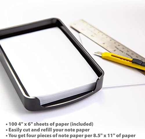 Officemate 2200 Series Executive Memo Holder, Black (22362)