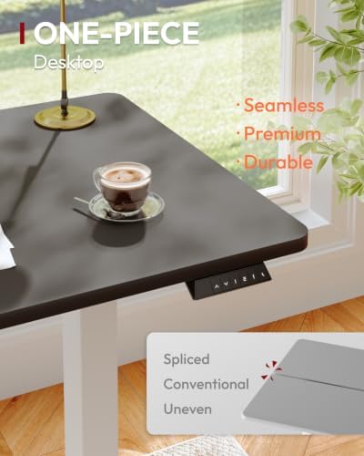 SANODESK 1'' Thick One-Piece 48 x 30'' Height Adjustable Standing Desk