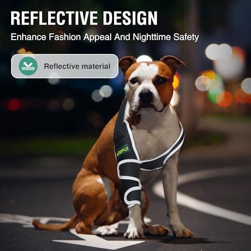 Dog Elbow Brace for Large Dogs, Left Front Leg Callus Protection