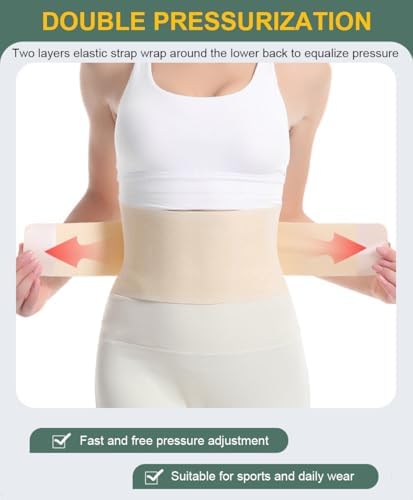 Back Brace for Lower Back Pain Women Men, Waist Support Back Support Brace Back Brace for Men Lower Back Pain Relief Products, Back Belt Sciatica Pain Relief Back Brace for Women Men (Black, Medium)