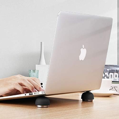 Ergonomic Laptop Cooling Pad - Portable Magnetic Cooler Stand for Laptop Computer