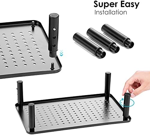 2 Pack Monitor Riser Desktop Stand Flat Screen TV Monitor Stand Riser