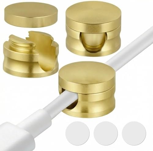 3 Pack Upgraded Cord Management Clips with Extra-Large Adhesive