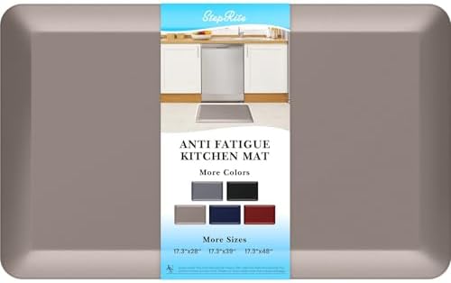 4/5 Inch Thick Kitchen Mats for Floor, StepRite Kitchen Rug for Standing