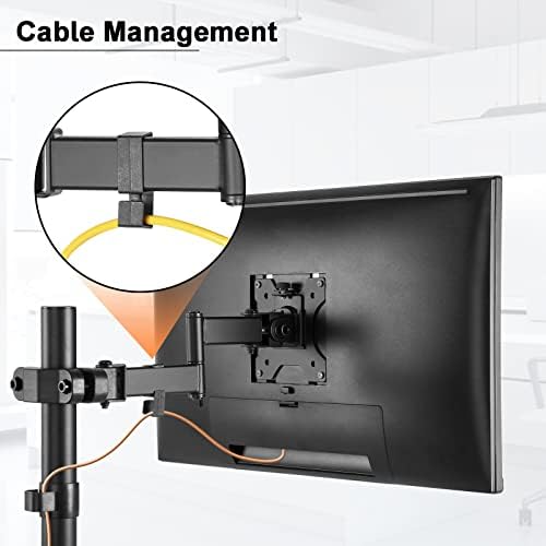 PUTORSEN Universal VESA Pole Mount for 17-32" Screens, Holds Up to17.6lbs