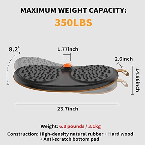 Trobing Standing Desk Mat Balance Board