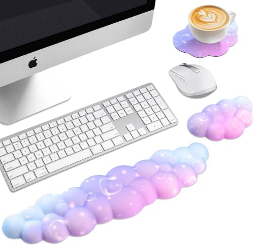 Cloud Wrist Rest for Computer Keyboard,Mouse Wrist Rest,Keyboard Wrist Rest