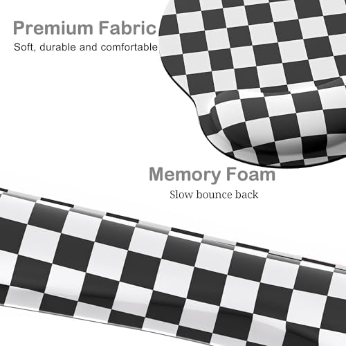 Ergonomic Mouse Pad with Wrist Rest and Keyboard Wrist Rest, Mousepad