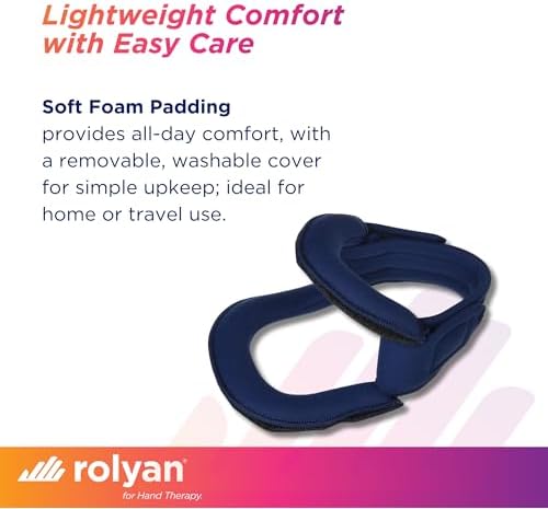 Rolyan Cervical Collar, Soft Neck Brace Support, Neck Pain, 14"-16", Medium