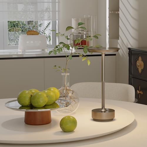 Cordless Table Lamp Set of 2,USB-C Battery-Operated Table Lights