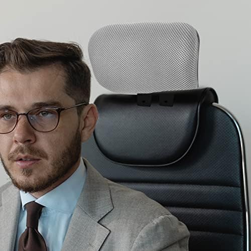 Tofficu Adjustable Office Chair Headrest with Breathable Mesh Cushion