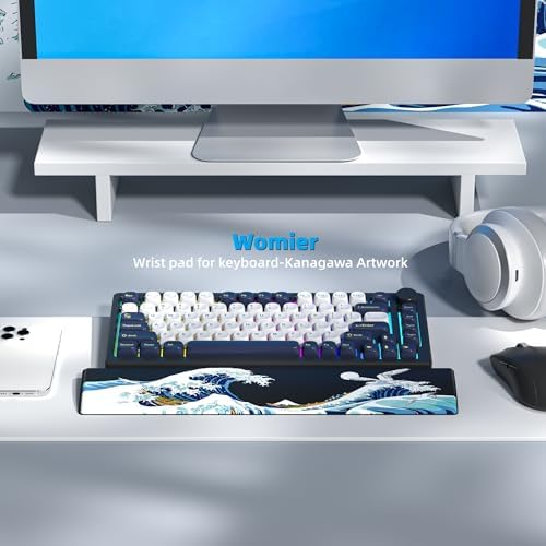 Womier Keyboard Wrist Rest for 65% 75% Mechanical Keyboards Wrist Rest