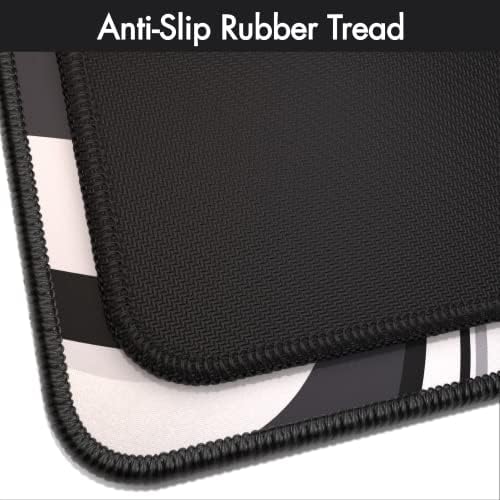 Gamer Boss - Gaming Mouse Pad - 48 x 24 Inches - 4mm Thick with Stitched Edges, Non-Slip Rubber Base, Premium Cloth Mousepad, Desk Mat for Laptop, Keyboard, Computer & PC (Mega, Swirl)