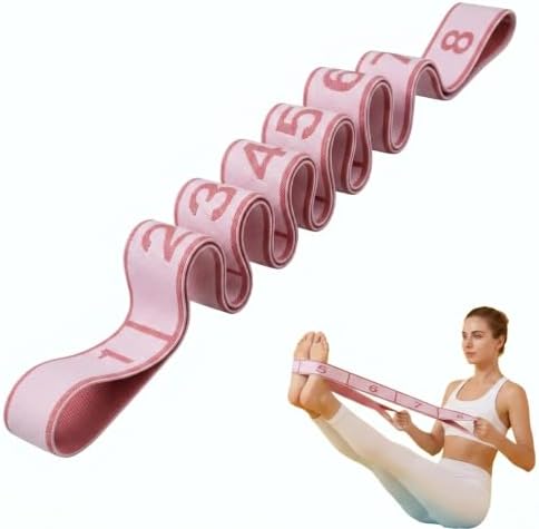 Resistance Bands for Legs: Numbered Stretch Bands for Exercise Yoga