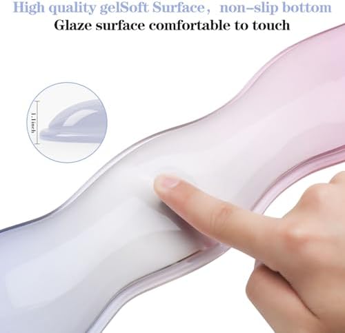 Gel Wrist Rest for Keyboard and Mouse, Wrist Rest for Keyboard, Mouse Wrist Support, Pain Relief, Cool Touch, Non-Skid, Mouse Wrist pad
