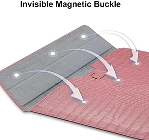 Laptop Sleeve for MacBook Air 15 inch 2026-2023 Pro 15 16", Pink
