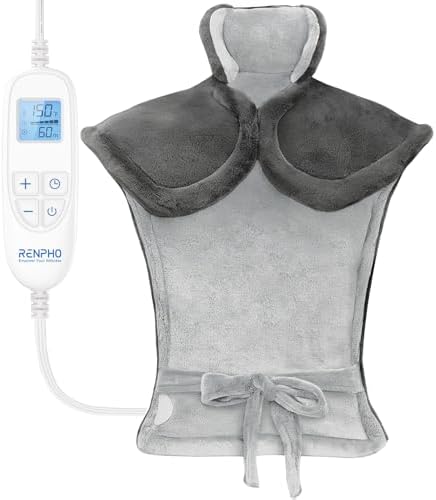 RENPHO Heating Pad for Neck and Shoulders and Back, FSA Eligible HSA