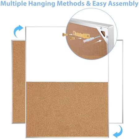 ARCOBIS Cork Board White Board Combo