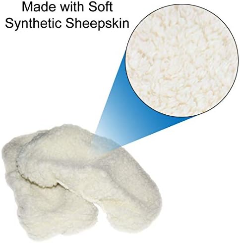 Rehabilitation Advantage Sheepskin Wheelchair Armrest Covers