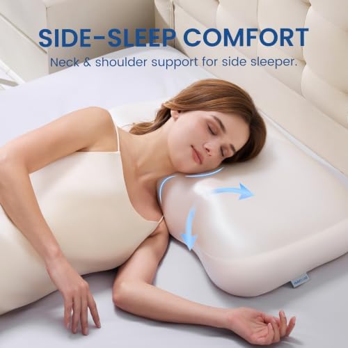 6.1" High Loft Side Sleeper Pillow - Cervical Neck Pillow for Sleeping