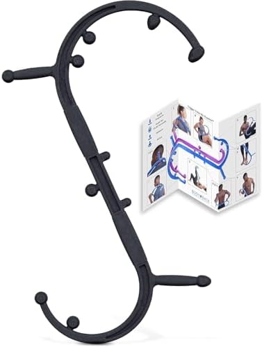 Body Back Buddy Elite Back Massager & Neck Massager for Pain Relief, Black