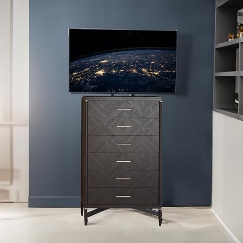 VIVO Tall TV Cart for 32 to 83 inch Screens up to 110 lbs, LCD LED OLED 4K Smart Flat and Curved Panels, Rolling Stand with Laptop DVD Shelf, Locking Wheels, Max VESA 600x400, Black, STAND-TV13E