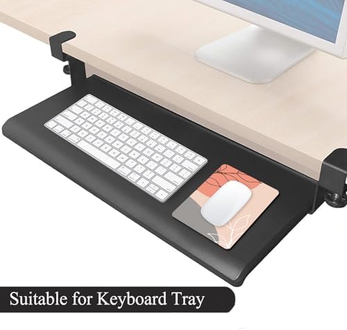 Small Mouse Pad, Mini Mouse Pad 6 X 8 Inch with Non-Slip Rubber Base for Keyboard Tray Laptops Wireless Mouse Home Office Travel, Washable & Portable (Bohemian Art Leaves)