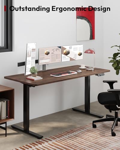 SANODESK Dual Motor 71''x 32'' Large Height Adjustable Standing Desk